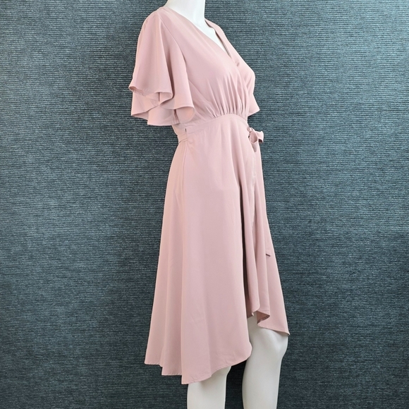 Arbor Daphne Tulip Wrap Dress - Picture 4 of 10